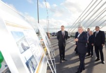 Azerbaijani President inaugurates pedestrian underpasses and interchange on Mardakan highway (UPDATE) (PHOTO)
