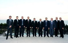 Azerbaijani President receives Russian Deputy Prime Minister, heads of North Caucasus republics (PHOTO)