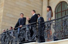 French President awards Azerbaijani First Lady with order (PHOTO)