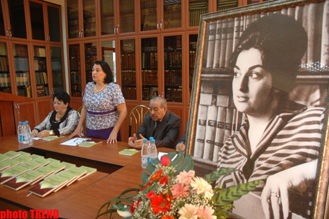 Azerbaijani outstanding scholar's scientific session held in Baku (PHOTO)