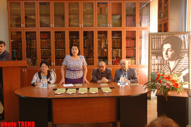 Azerbaijani outstanding scholar's scientific session held in Baku (PHOTO)