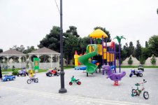 First Lady of Azerbaijan inaugurates schools in capital`s Khazar District (PHOTO)