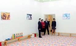 First Lady of Azerbaijan inaugurates schools in capital`s Khazar District (PHOTO)