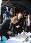Azerbaijani President attends groundbreaking ceremonies for Heydar Aliyev Vocational Education Lyceum and inauguration of AYPE-T plant in Izmir (PHOTO)