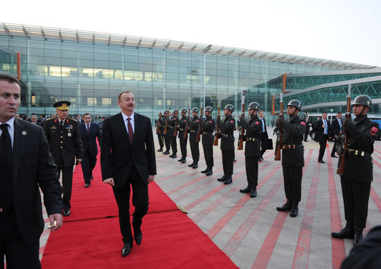 Azerbaijan`s President ends working visit to Turkey