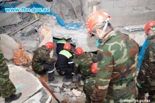 Azerbaijani rescuers pull six dead bodies from quake rubble in Turkey (PHOTO)