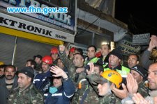 Azerbaijani rescuers pull six dead bodies from quake rubble in Turkey (PHOTO)
