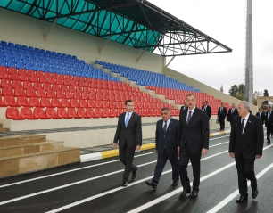 President Aliyev inaugurates several objects in Agsu (PHOTO)