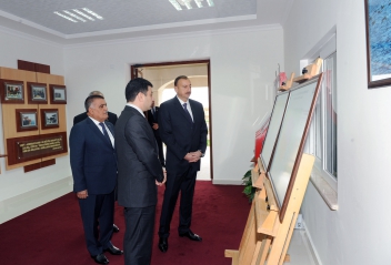 President Aliyev inaugurates several objects in Agsu (PHOTO)