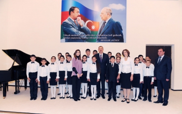 President Aliyev inaugurates several objects in Agsu (PHOTO)