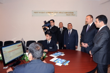 President Aliyev inaugurates several objects in Agsu (PHOTO)