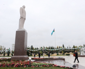 President Ilham Aliyev opens Heydar Aliyev Center in Ujar (PHOTO)