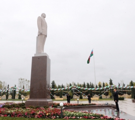President Ilham Aliyev opens Heydar Aliyev Center in Ujar (PHOTO)