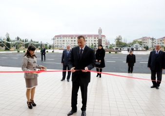 President Ilham Aliyev opens Heydar Aliyev Center in Ujar (PHOTO)