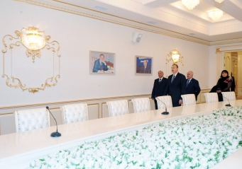 President Ilham Aliyev opens Heydar Aliyev Center in Ujar (PHOTO)