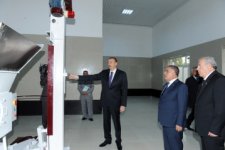 President Aliyev inaugurates several objects in Agsu (PHOTO)