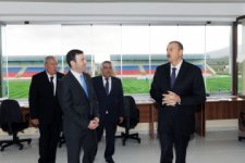 President Aliyev inaugurates several objects in Agsu (PHOTO)