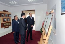 President Aliyev inaugurates several objects in Agsu (PHOTO)