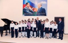 President Aliyev inaugurates several objects in Agsu (PHOTO)