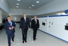 President Aliyev inaugurates several objects in Agsu (PHOTO)