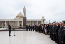 President Ilham Aliyev opens Heydar Aliyev Center in Ujar (PHOTO)