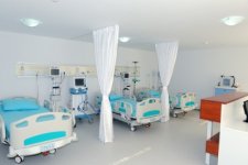 Azerbaijani President attends inauguration of Republican Children`s Clinical Hospital (photo)
