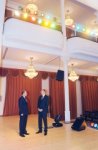 Azerbaijani President familiarizes with Azerbaijan State Song Theater after capital repair and reconstruction (PHOTO)