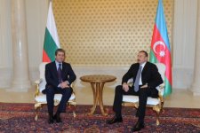 Azerbaijani, Bulgarian presidents meet one-on-one (PHOTO)