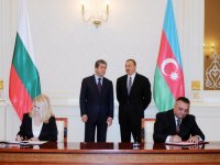 Azerbaijan, Bulgaria sign bilateral documents (PHOTO)