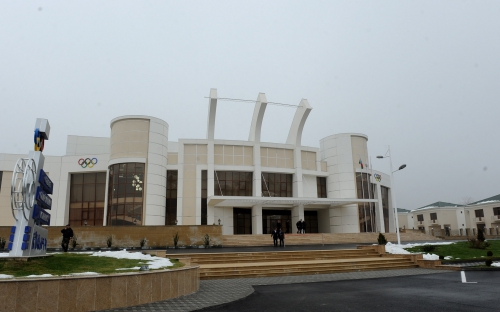 Azerbaijani president inaugurates Gabala Olympic Sports Complex (PHOTO)