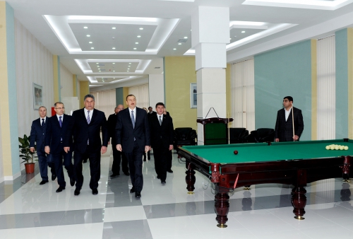 Azerbaijani president inaugurates Gabala Olympic Sports Complex (PHOTO)