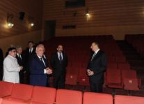 President Ilham Aliyev visits Sabit Rahman State Dramatic Theater in Shaki (PHOTO)