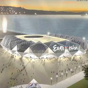 Sketch of building to be possible venue for "Eurovision 2012" Song Contest made public (PHOTO, VIDEO)