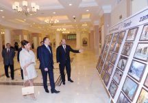 Azerbaijani president and his spouse attend opening of Nizami movie theatre after major reconstruction (PHOTO)