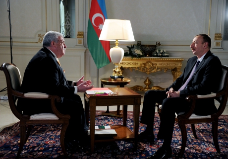 Azerbaijani President gives interview to author of “Formula of power” program