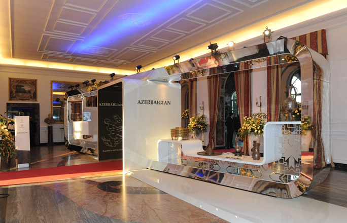 Azerbaijan`s First Lady attends celebrative events to mark Azerbaijan`s regaining its independence in Italy (PHOTO)