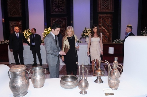 Azerbaijani First Lady attends ceremony marking 20th anniversary of restoration of Azerbaijan’s independence in Rome (PHOTO)