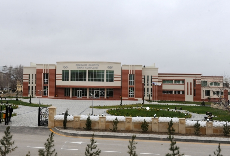 Azerbaijani President inaugurates Sumgait Olympic Sports Complex (PHOTO)