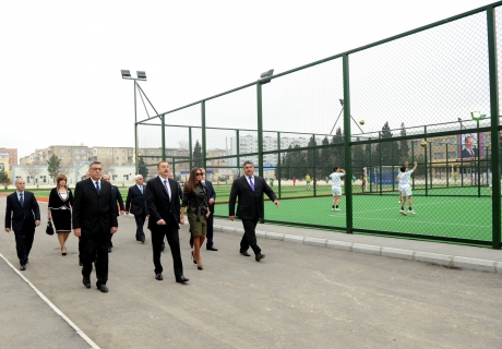 Azerbaijani President inaugurates Sumgait Olympic Sports Complex (PHOTO)