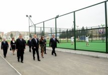 Azerbaijani President inaugurates Sumgait Olympic Sports Complex (PHOTO)