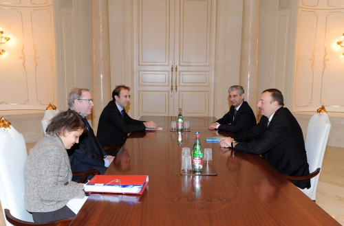 Azerbaijani President receives head of European People`s Party