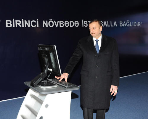 Ilham Aliyev inaugurates plant of modern construction materials “AAC” in Garadag district (PHOTO)