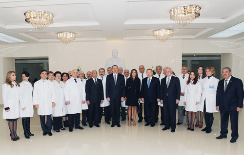 Azerbaijani President inspects Aziz Aliyev Institute of Advanced Medical Studies after major overhaul (PHOTO)