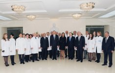 Azerbaijani President inspects Aziz Aliyev Institute of Advanced Medical Studies after major overhaul (PHOTO)