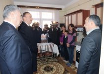 Azerbaijani President inaugurates IDP quarter in Goranboy (PHOTO)