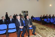 Azerbaijani President inaugurates IDP quarter in Goranboy (PHOTO)