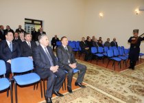 Azerbaijani President inaugurates IDP quarter in Goranboy (PHOTO)