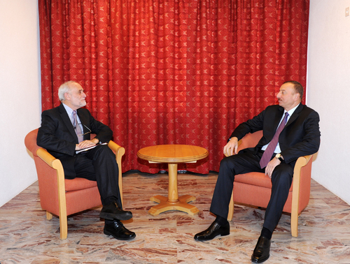 Azerbaijani President meets President of International Committee of Red Cross