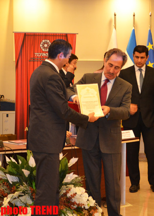 TURKSOY awards Trend for its contribution to Turkic world development (PHOTO)