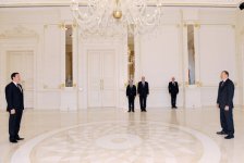 Azerbaijani President receives credentials of several ambassadors (PHOTO)